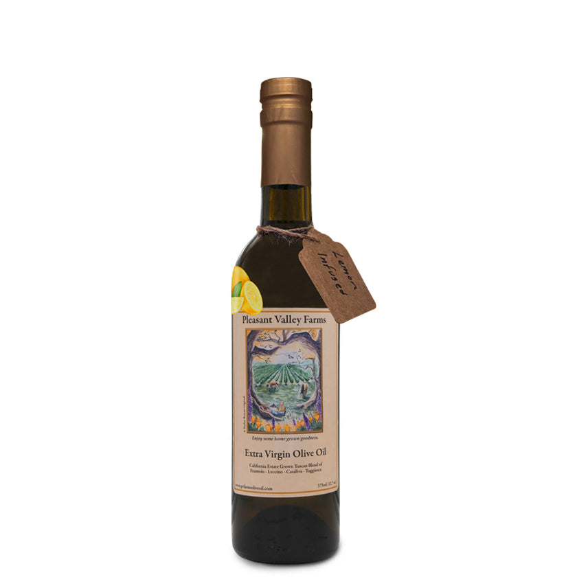 2024 Tuscan Lemon Infused fused Olive Oil 375 ml – Order Now